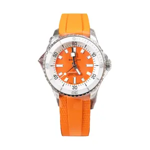 Brand New Breitling Superocean Orange Dial