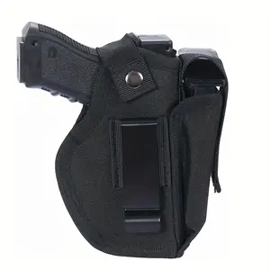 9mm Men and Women Invisible Carry Holster - IWB/OWB, Ambidextrous, with Magazine Pouch, Durable Nylon Fabric, Suitable for Glock, S&W, M&P, SIG Models