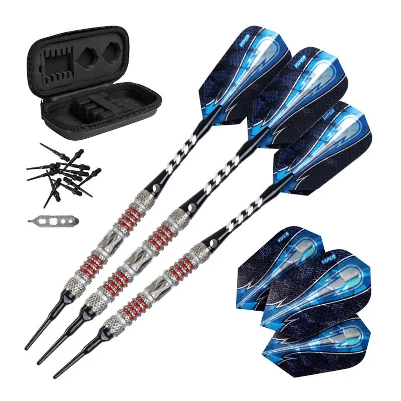 Viper Astro Darts 80% Tungsten Soft Tip Darts Red Rings 20 Grams