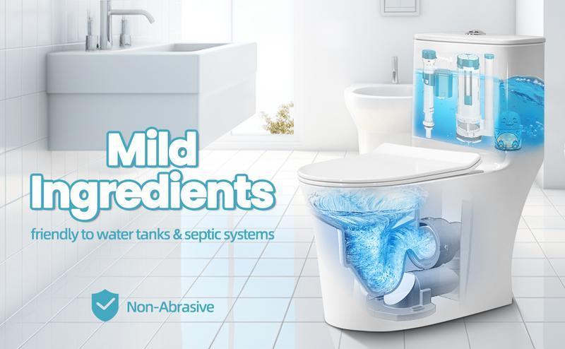 Toilet Bowl Cleaner Bottle, Cute Dinosaur-Shaped Bathroom Toilet Tank Cleaner  with Ocean, Jasmine, and Peach Scent Long-Lasting Automatic  Toilet Bowl Cleaner Household Perfume pembersih kerak
