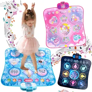 Dance Mat, Piano Dance Pad, Multifunctional Music Keyboard Floor Game Mat, Electronic Dance Toy, Christmas Gift for Boys and Girls