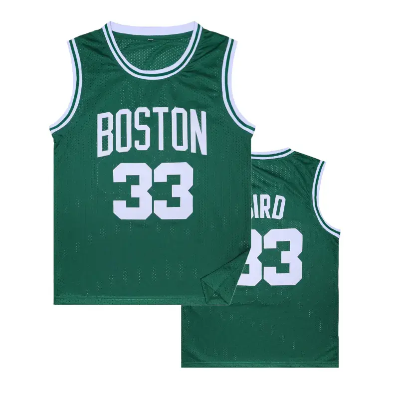 Men's #33 basketball jersey, round neck, breathable and quick-drying, retro jersey, sleeveless vest, casual sportswear
