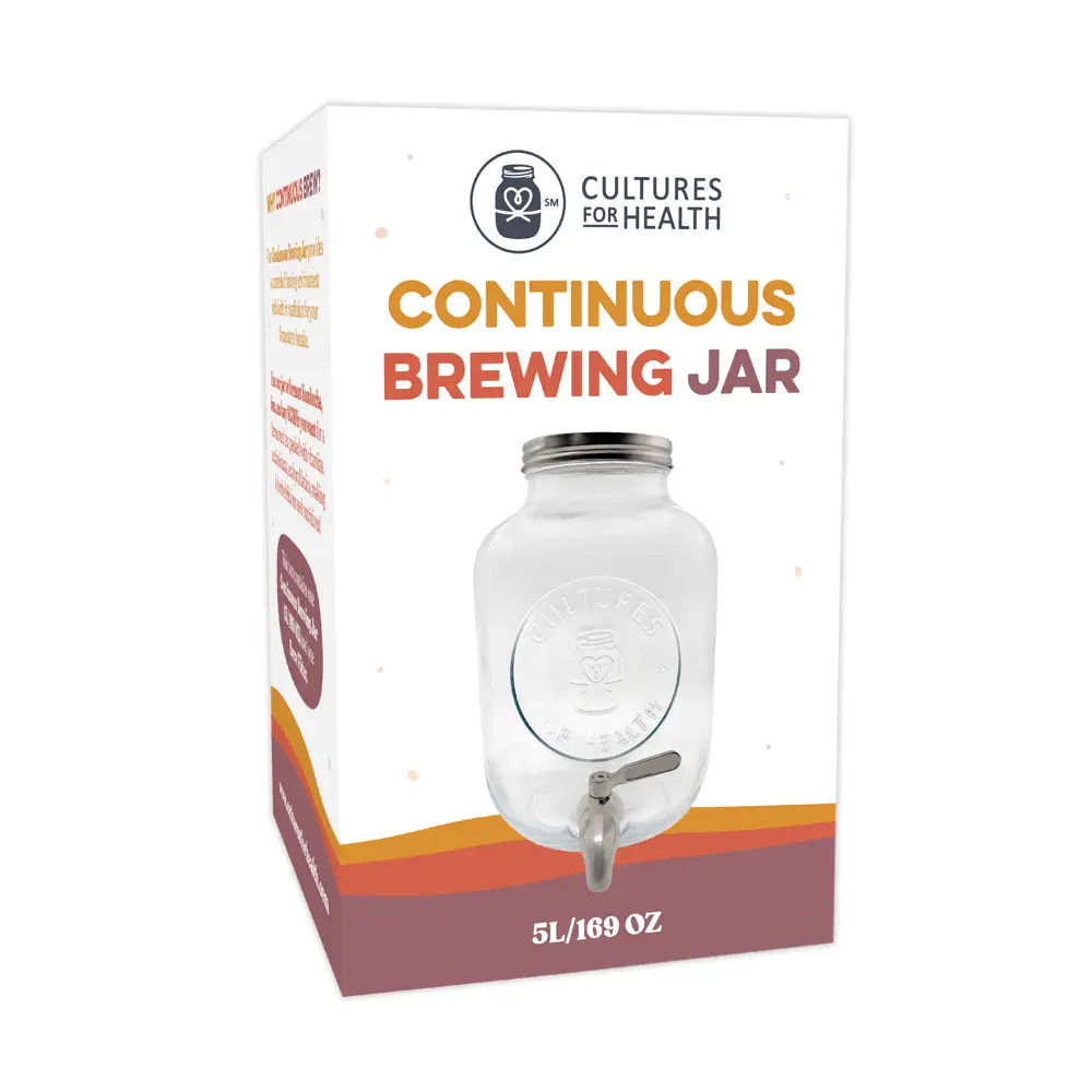 Continuous Kombucha Brewing Jar Coffee Cover