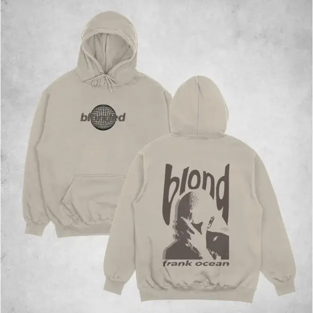 Beige Frank Ocean Hoodie, Blond Hoodie, Frank Ocean Blond Hoodie, Frank Ocean Unisex Pullover Gift Hoodie for Frank Ocean Fans