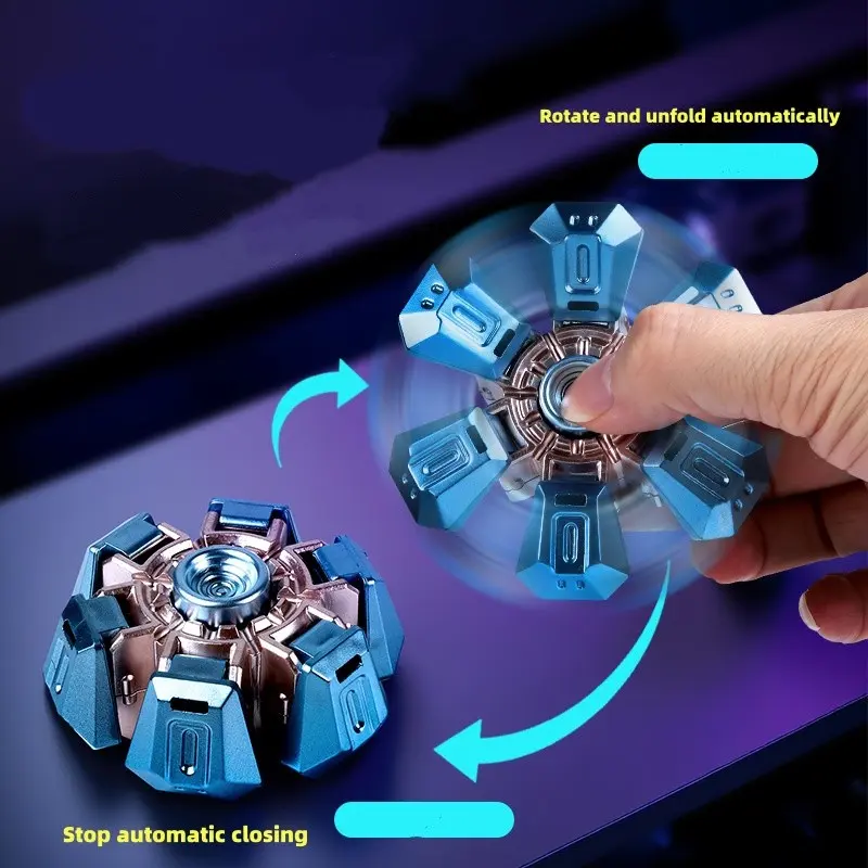 Cool Finger Gyroscope Toy, Mechanical Transformation Gyroscope, Spinning Top, Smooth Rotation, Party Gift, New Arrival, Unique Design