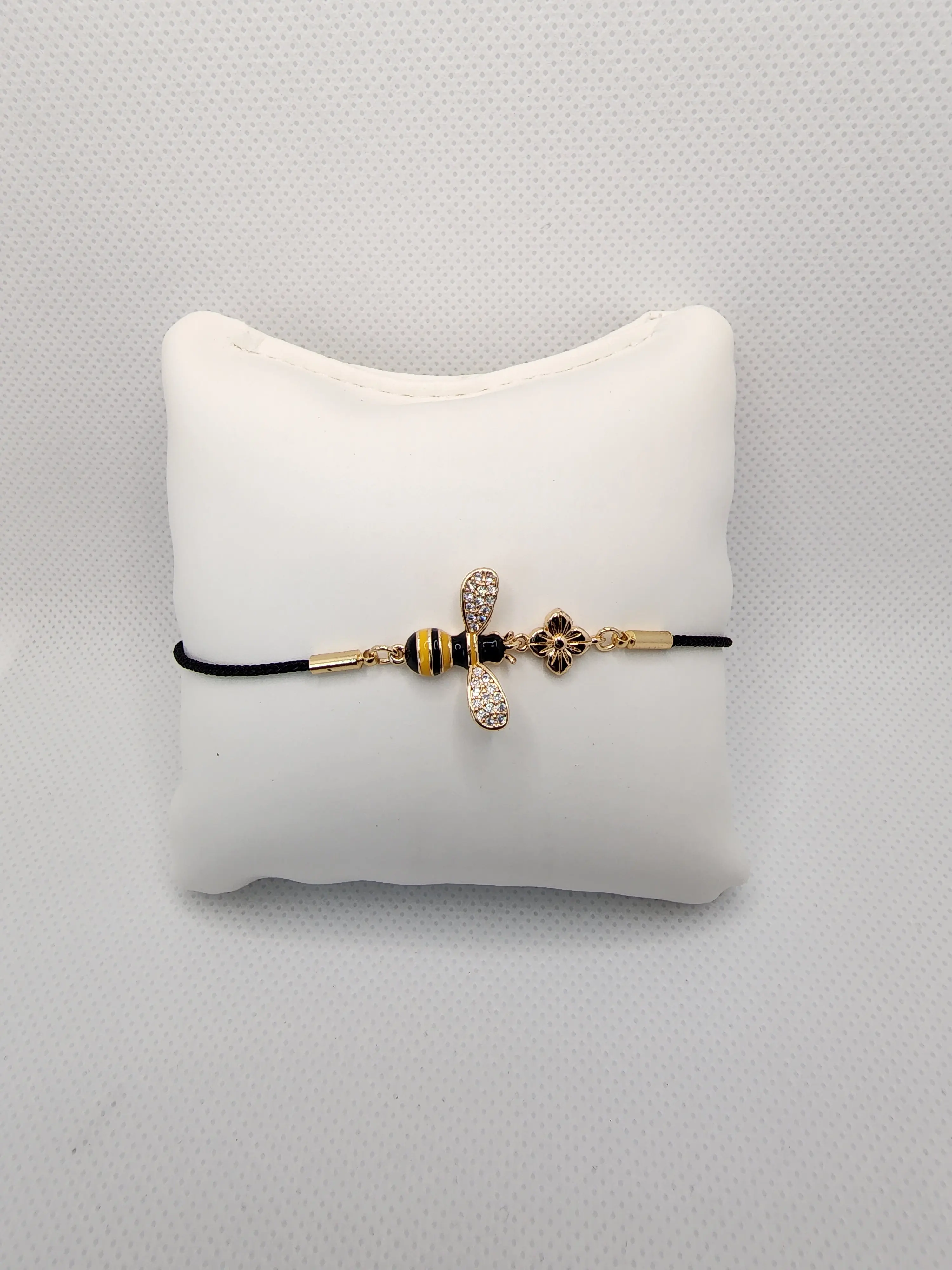 Bee Spring Summer Rose Gold Bracelet Female Daily Fabric