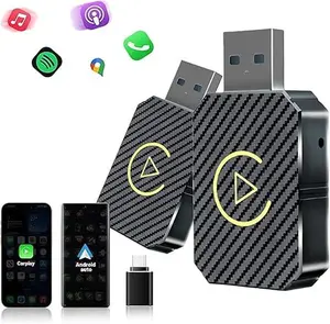 CarPlay Wireless CarPlay Adapter for Factory Wired Cars from 2016 Onwards 2-in-1 Solution Combining CarPlay & Android Auto for Seamless Connectivity