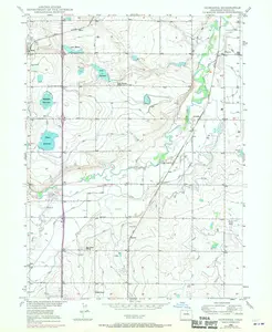Gowanda Colorado USGS Topographic Quadrangle Map, 1949, 1:24000