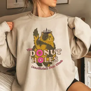 Donut Holes Fan Club Hoodie, Dungeon Crawler Carl Shirt, Princess Donut, Dcc Fan Tee, Princess Posse Shirt, Unisex Sweater Pullover Tee