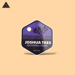 Joshua Tree Sticker || vinyl sticker, water bottle sticker, tumbler stickers, laptop decals, waterproof sticker, national park, sticker Decor Decorative Backdrop Tiles Sticker