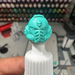 Marine Swatch Caps paint bottle toppers