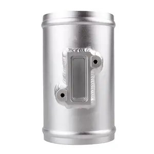 Mass Air Flow Sensors Adapter for Honda Ford Nissan, Aluminum Alloy Air Flow Sensor Mount,Silver Air Flow Meter Adapter 63mm 70mm 76mm (2.75'', 1)