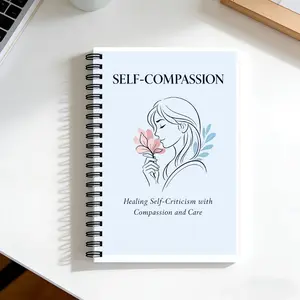 Self-Care Healing Notebook, End Inner Conflict and Self-Scrutiny, Emotion Awareness Practice Log, Psychological Growth Workbook