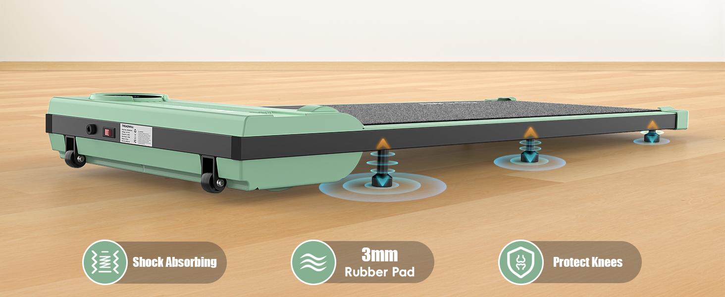 Ancheer Compact treadmill - bright colors, flexible speed adjustment, comfortable shock absorption Multifunctional Workout Station Home Exercise Equipment Home Fitness Equipment