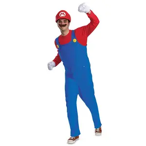 Men's Super Mario Bros Premium Mario Costume