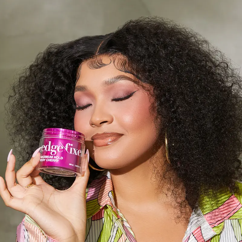 KISS Colors & Care Edge Fixer 100mL - Very Cherry - TikTok Shop