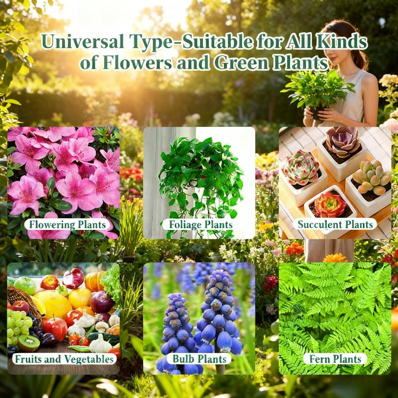 Granular Humic & Fulvic Acid Fertilizer – Organic Soil Revitalizer & Conditioner, Slow-Release Plant Food Enhancer for Indoor & Outdoor Plants, Lawn & Garden, Vegetables, Flowers & Fruit Trees