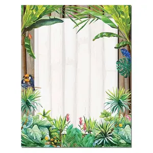 Jungle Letterhead Laser & Inkjet Printer Paper - 8in. x 11.5in. - 25 Sheet Pack (olh300)