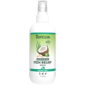 TropiClean Aloe + Oatmeal Itch Relief Spray, 12oz