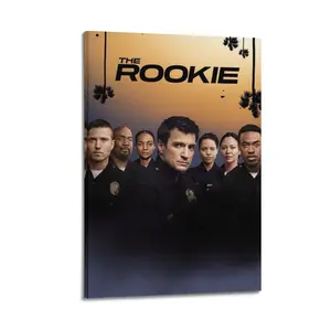 The Rookie Poster for Bedroom Aesthetic Canvas Wall Art Living Room Posters Painting Picture Print Modern Family Decor Artist Bathroom Poster