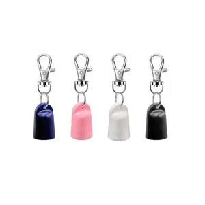 Lipstick Cap Keychain Lip Balm Cover Bottle, Small Portable Design, Essential Accessory for On-The-Go Use, Perfect Gift Idea