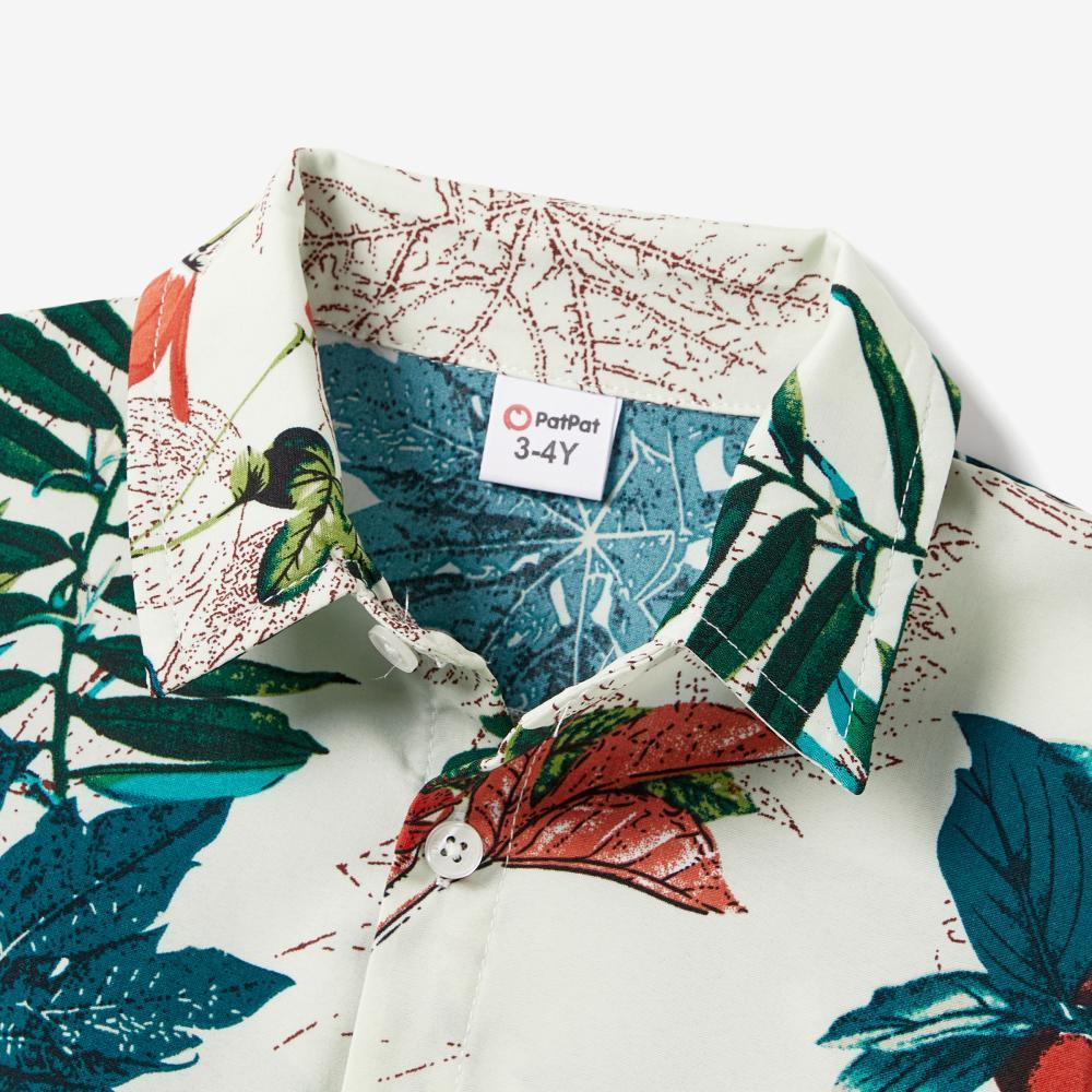 PatPat Family Matching Blue Short-sleeve Tee & Colorful Stripe Camisole Dress - Durable Breathable Fabric for Casual Outings & Vacations