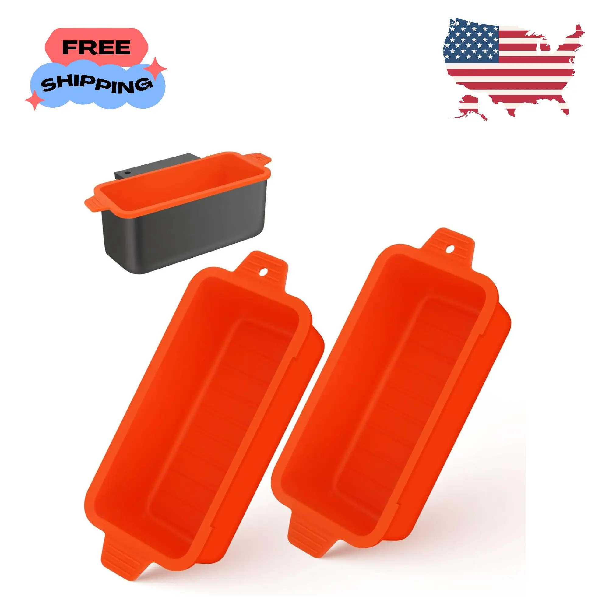 2 PCS Silicone Grease Cup Liners for Blackstone 36 28 22 17 Inch Griddle