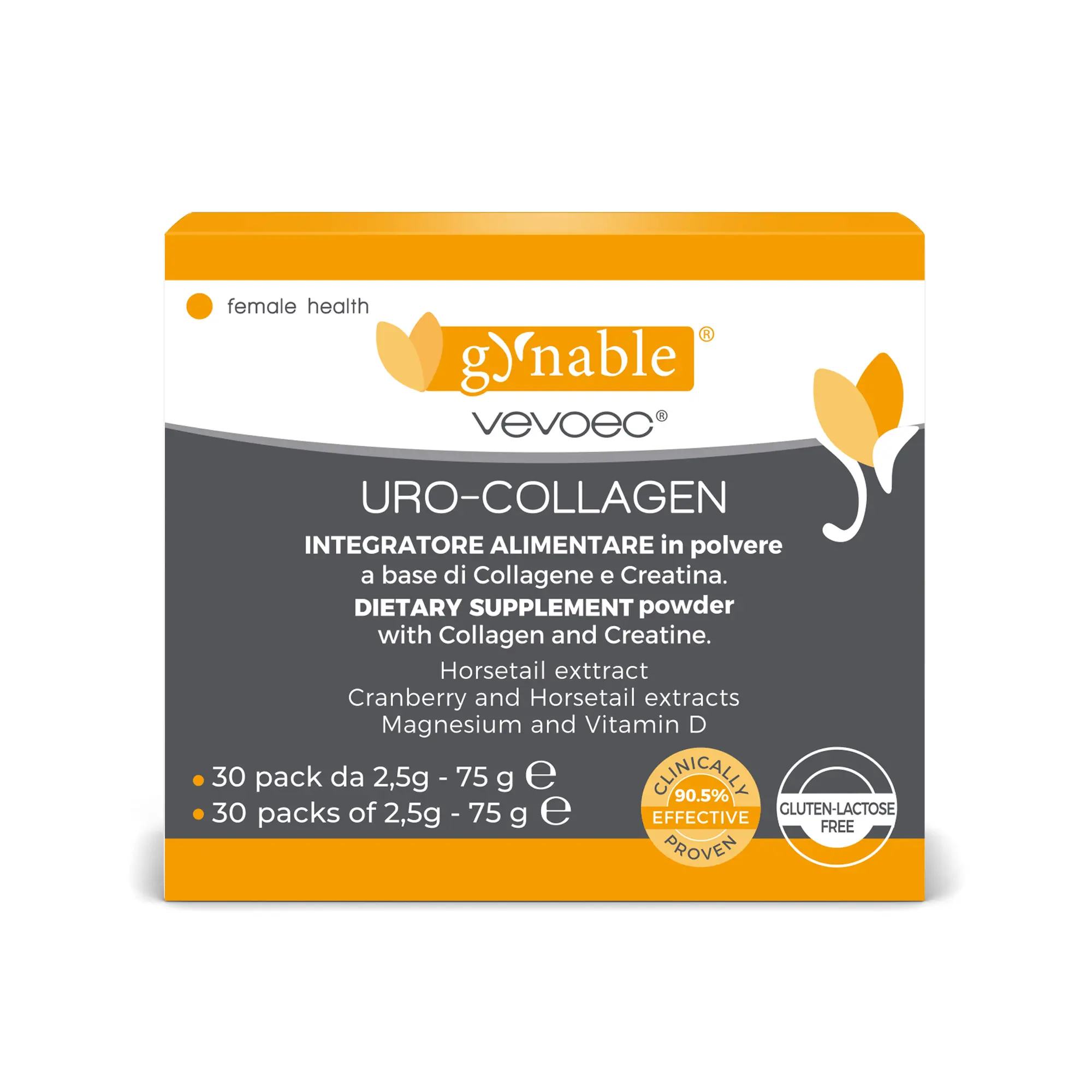 Gynable Made in Italy: Bladder Control & Perimenopause Supplement for Women. Uro Collagen for Pelvic Floor Strength, Black Cohosh for Menopause Hormone Balance, Vaginal Moisture & Dryness Relief. 30-Day Supply (Best at 3 Months). Summervibes summerwins