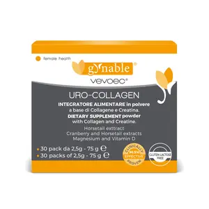 Gynable Made in Italy: Bladder Control & Perimenopause Supplement for Women. Uro Collagen for Pelvic Floor Strength, Black Cohosh for Menopause Hormone Balance, Vaginal Moisture & Dryness Relief. 30-Day Supply (Best at 3 Months). Summervibes