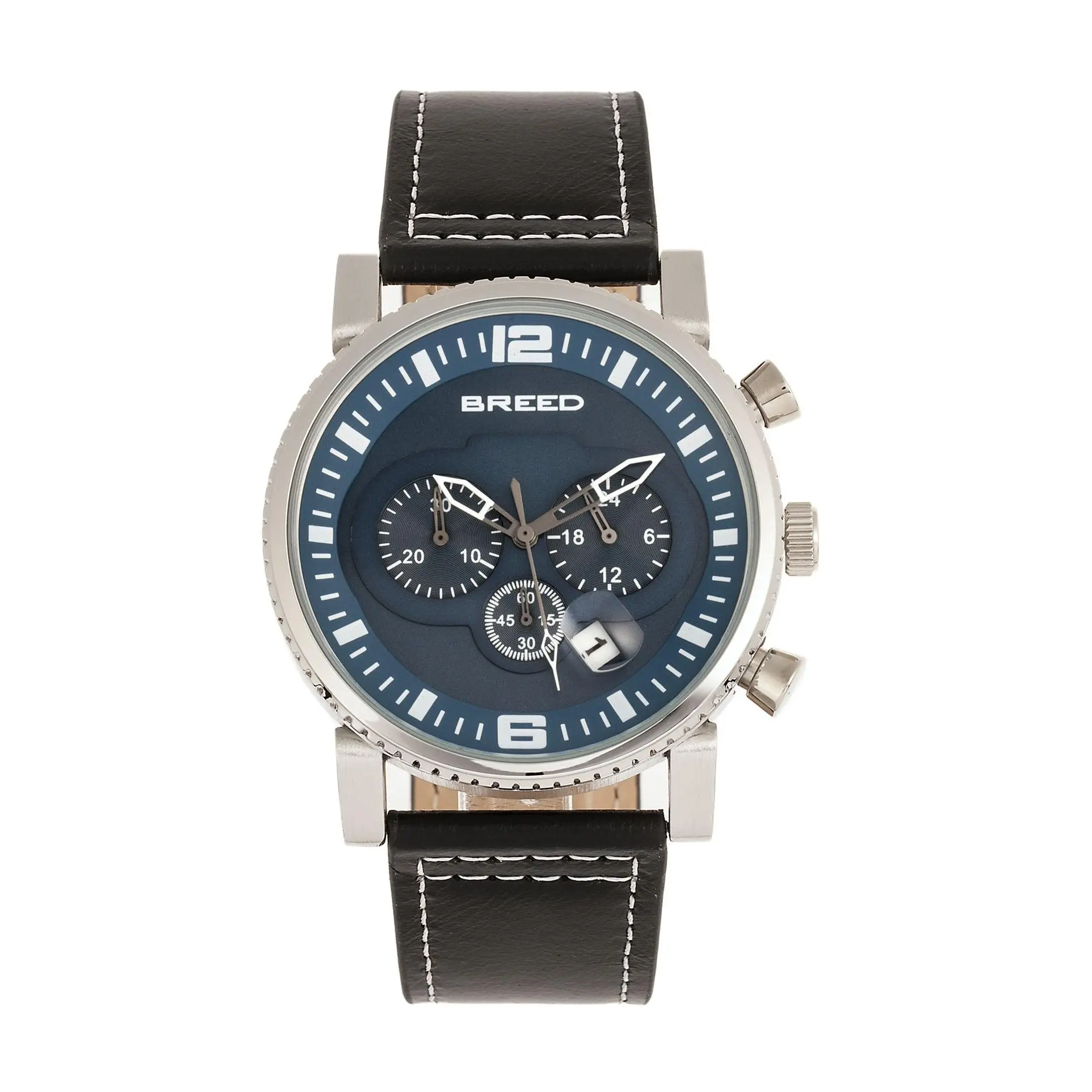 Breed Men's Ryker Chronograph Blue Dial Watch Breed Men's Ryker Chronograph Blue Dial Watch