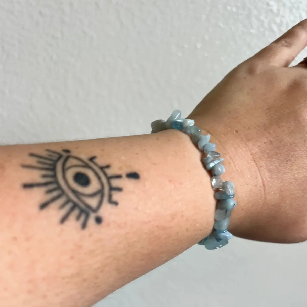 Aquamarine chip bracelet Daily Daily