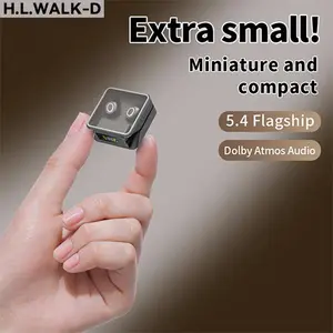 H.L.WALK-D Mini Invisible Headphones Wireless 5.4 True Wireless In-Ear Earphones sport Audio Earbud audifonos wireless headphones noise cancelling headphones gamingheadset