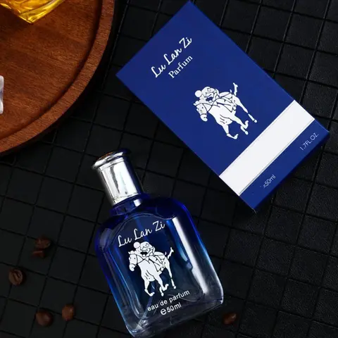 50ml Men's Cologne Perfume, 1 Box Long Lasting Fragrance for Men, Natural Woody Aroma Scented Perfume, Daily Use Perfume for Work, Travel, High Quality Fragrance