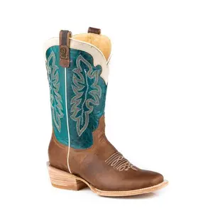 Women's Roper Conceal Carry Turquoise Western Boots