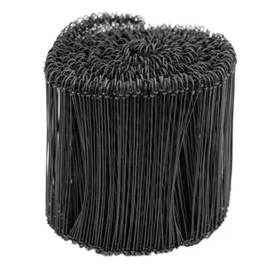 Black wire ties 8" 1000/roll