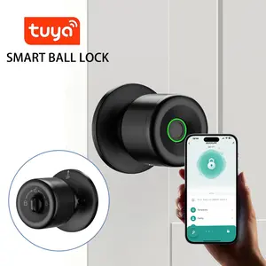 Fingerprint Door Lock 3 In 1 Keyless Lock Smart Door Lock App Control Biometric Door Lock For Home Bedroom Apartment Office Garage
