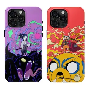 [MAGSAFE AVAILABLE] Adventure Time x N1rut0 phone case Cover for iPhone X, 11, 12, 13, 14, 15, 16 Series & Galaxy Series – check our available sizes, Protection Cover, Anti-drop Case, Gifts, Outdoorsman