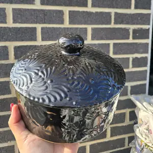 Black Talavera Tortilla Holder