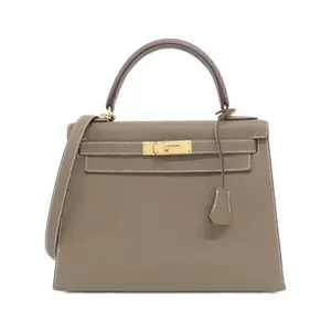 Pre-owned HERMÈS Calfskin Shoulder Bags Hermes Kelly28 Epsom