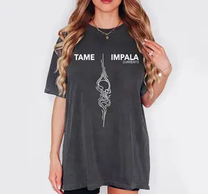 Tame Impala Crewneck Shirt, Tame Impala Concert Merch Unisex Graphic, Gift For Fans, Retro Tame Impala Tour Shirt