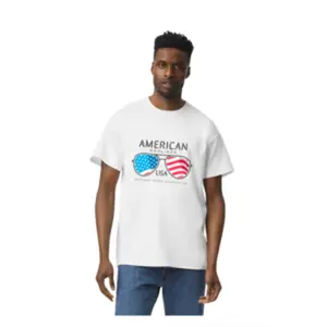 American Hooligan The Eyes of Freedom Graphic T-Shirt 100% cotton Men