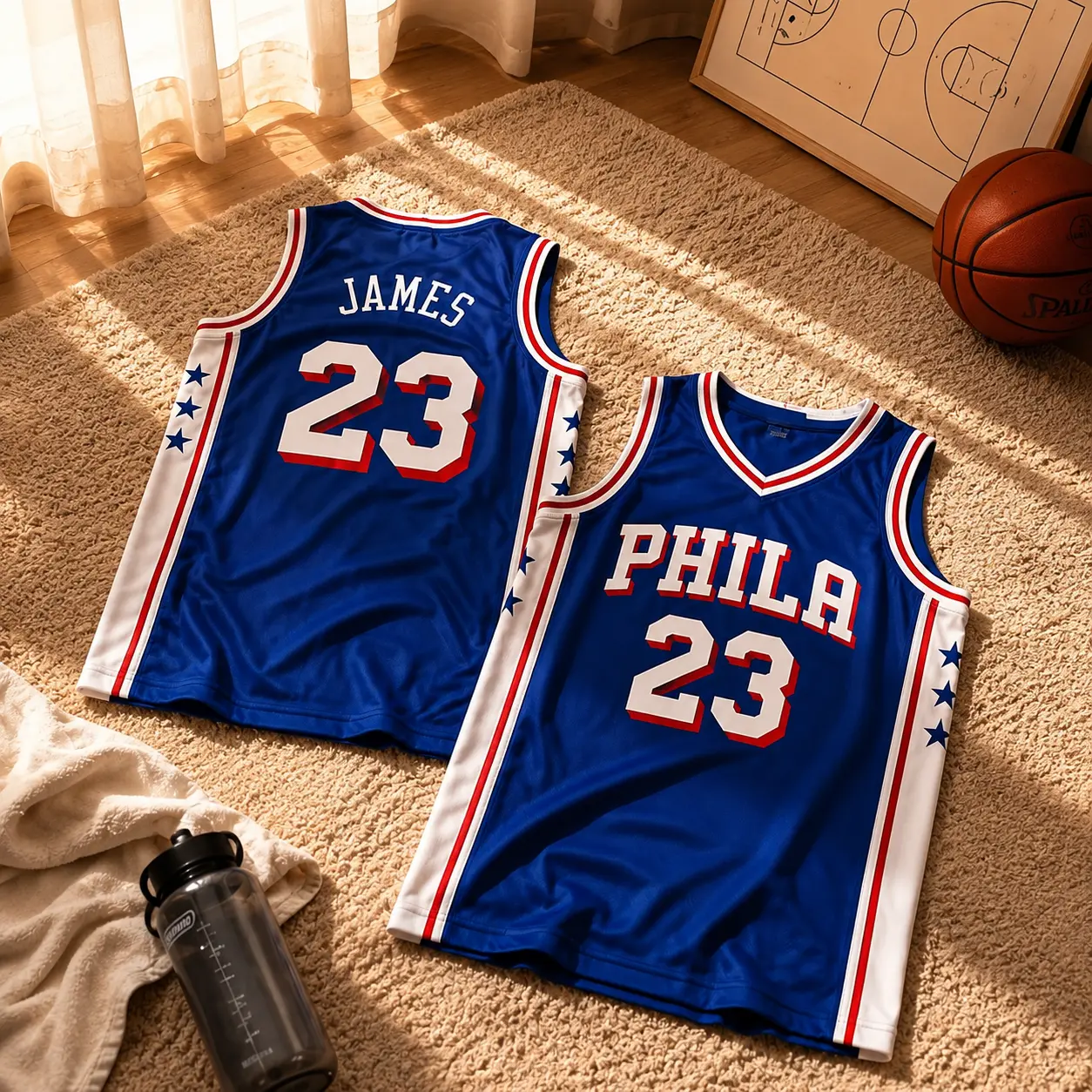 Vintage Basketball Jersey Inspired Tank Top – Classic Streetwear Sleeveless Shirt