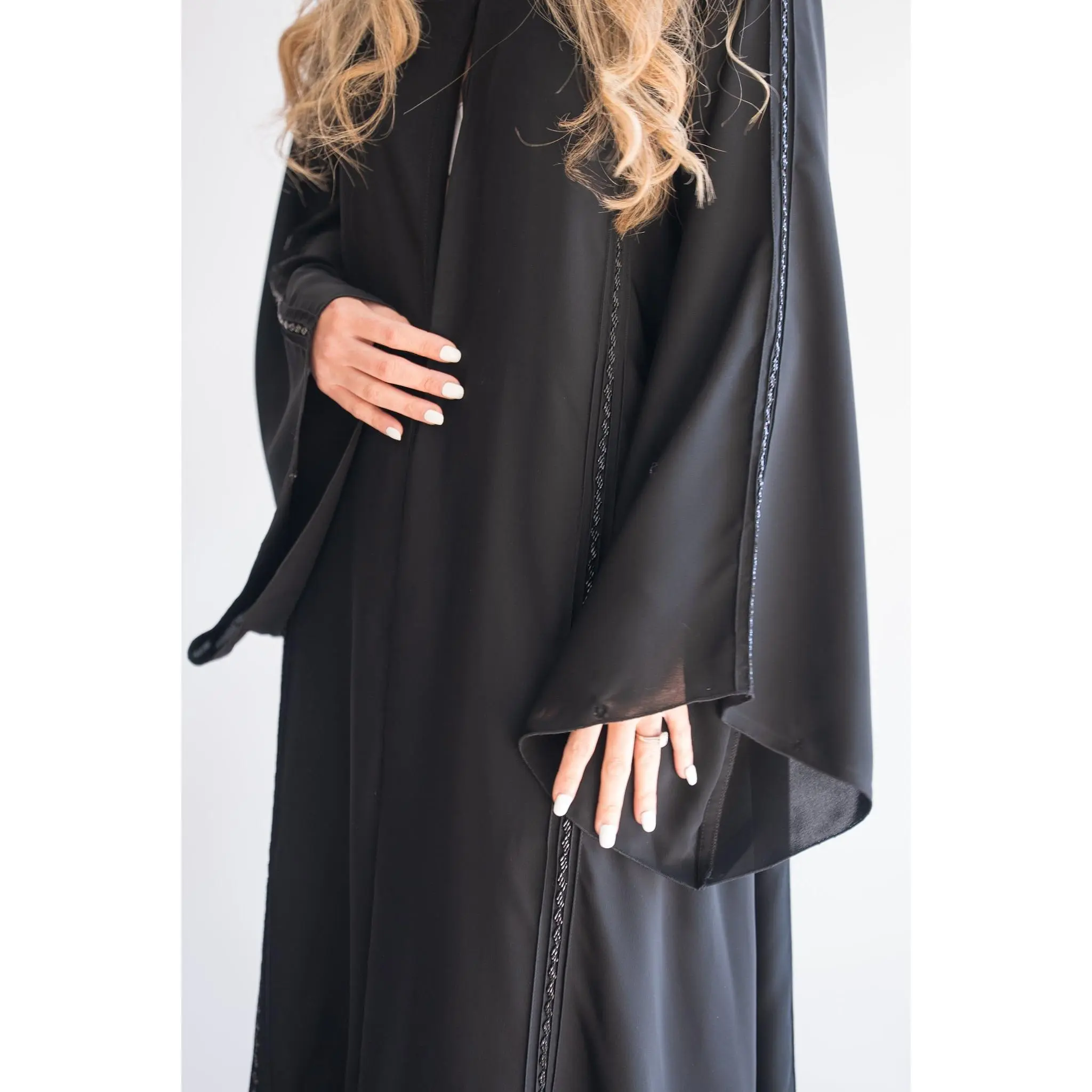 Halima Black abaya