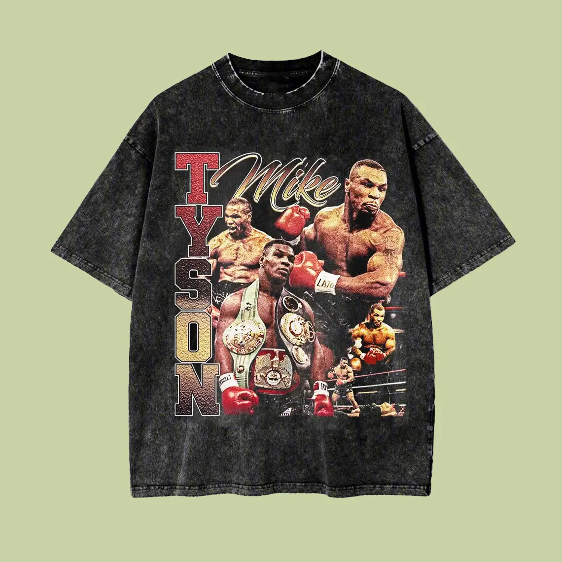Vintage Style Mike Tyson Bootleg T-Shirt, Tyson Sport Boxing Rap