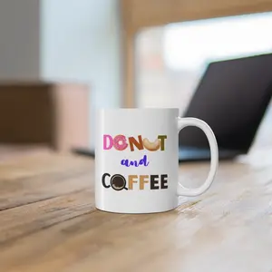 Donut & Coffee Mug 11oz