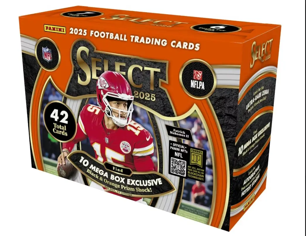 2025 Panini Select Football Hobby Mega