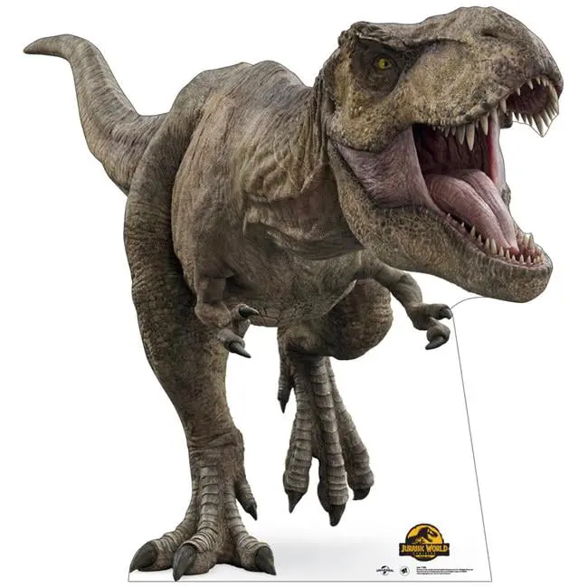 Advanced Graphics 3788 Jurassic World Dominion Cardboard T-Rex Cutout - 59x55 in, Home Decor, Wall Decor