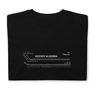 Hockey Algebra T-Shirt - Perfect for Hockey Fans! (Part of the Algebra Collection)