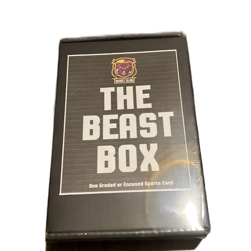 (1) beast box one graded or encased sports card