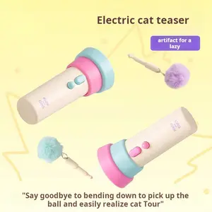 Hipipet Automatic Cat Teaser Toy – Electric Interactive Cat & Kitten Toy for Fun & Self-Play
